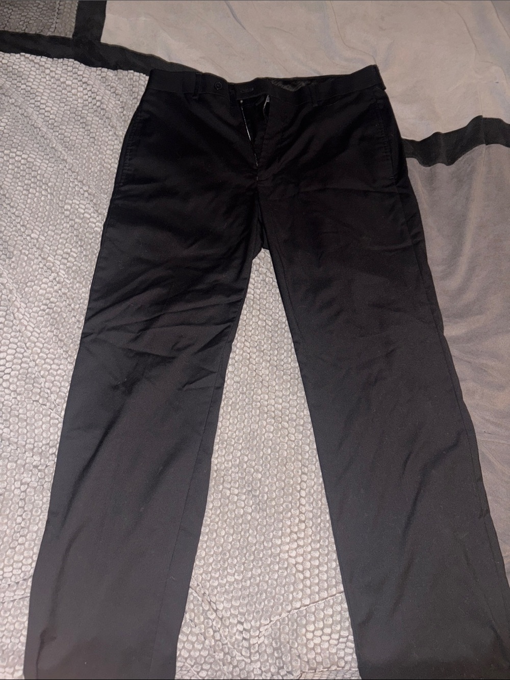 Calvin Klein Black Men's Dress Pants - Straight Leg